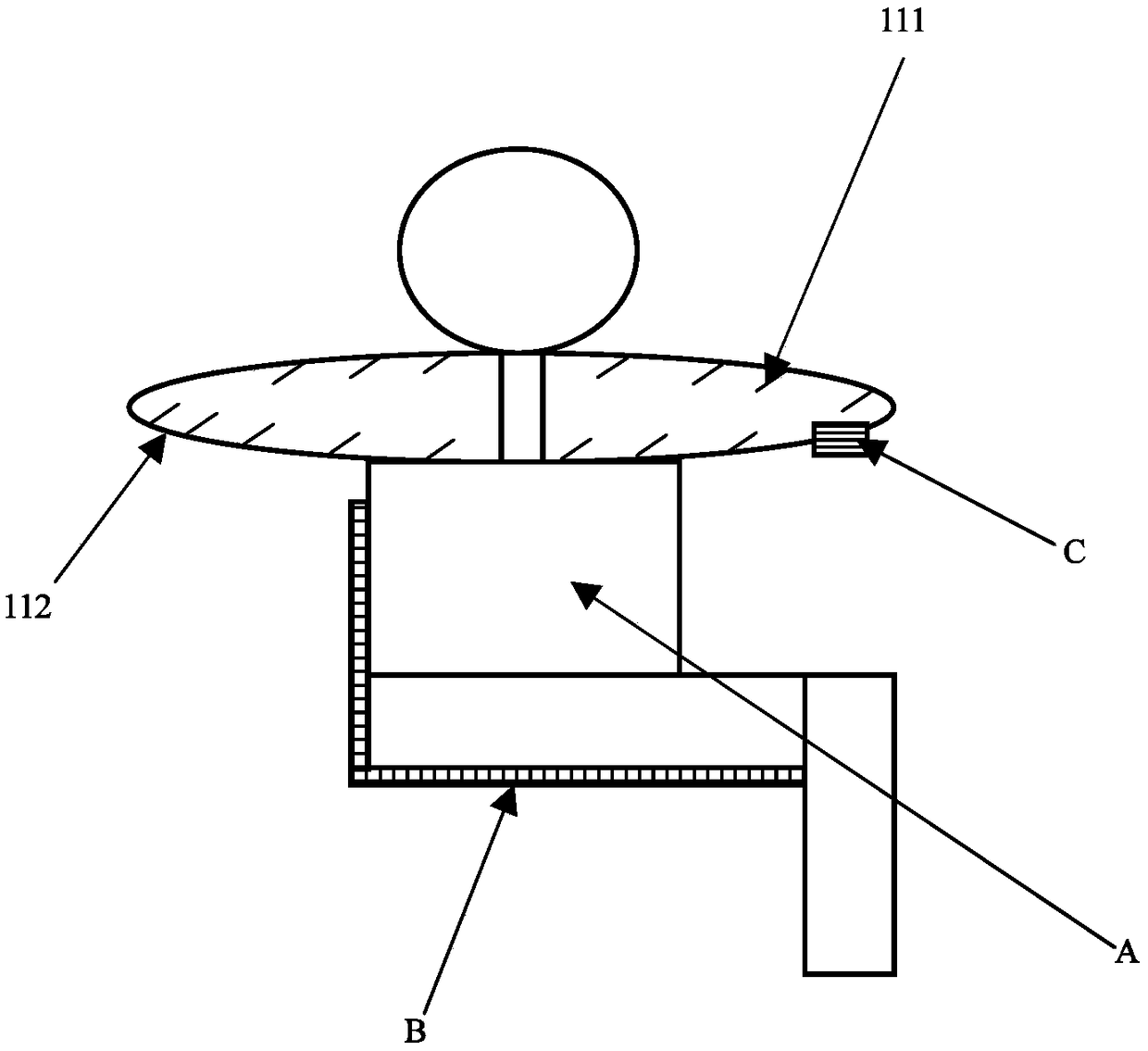 Real-time monitoring method and system for swallowing