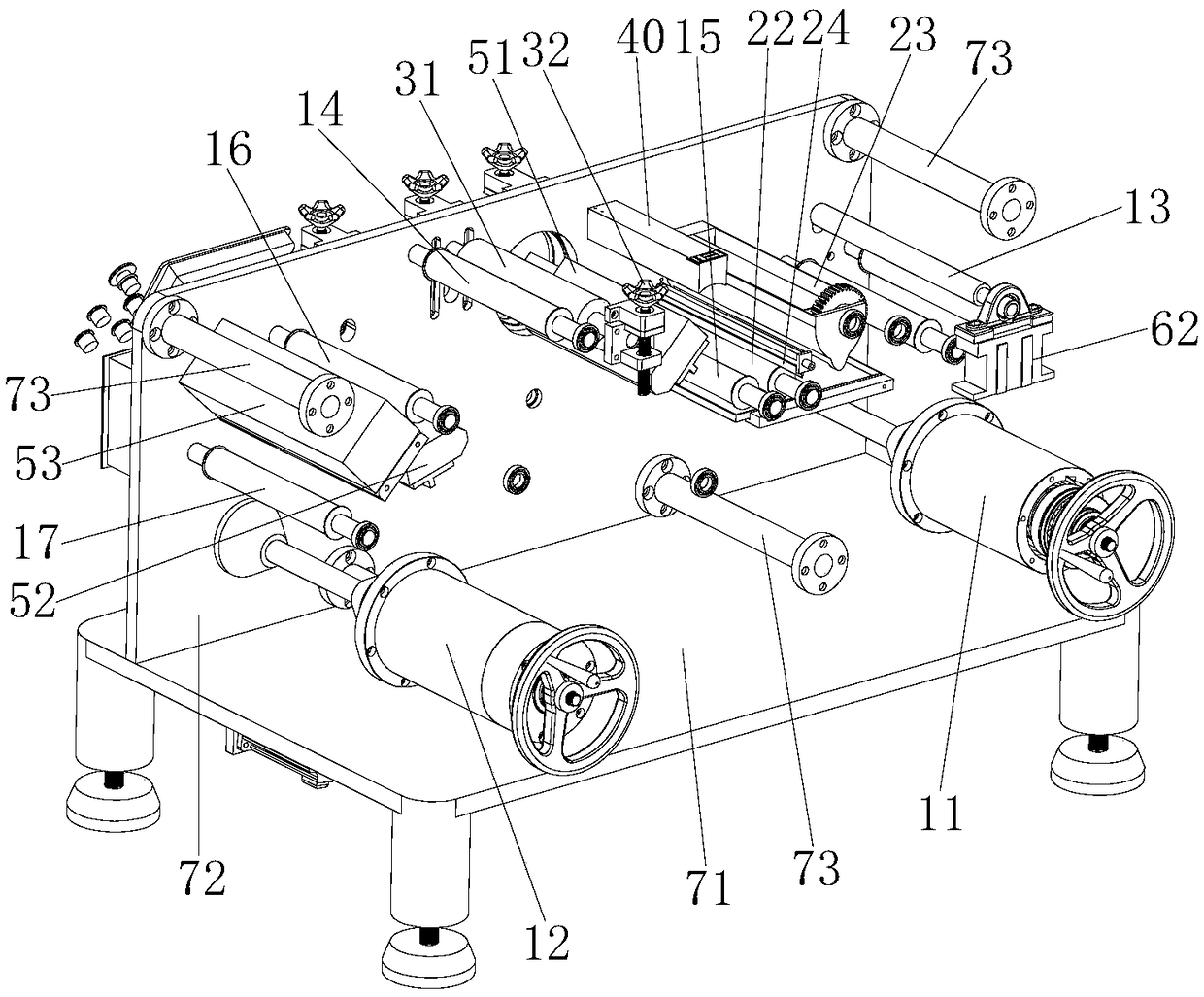 Roll type ultraviolet nano-imprinting device