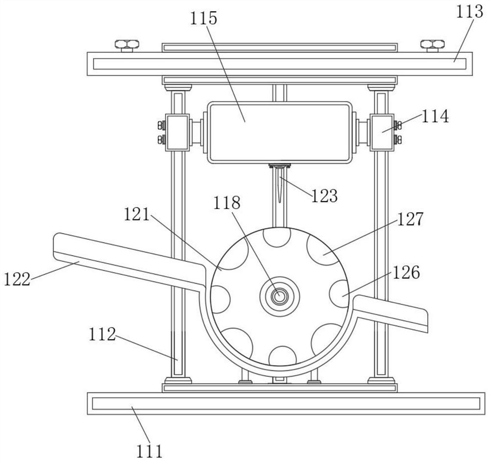 Sweet potato raw material processing and dicing device for sweet potato planting for agricultural production