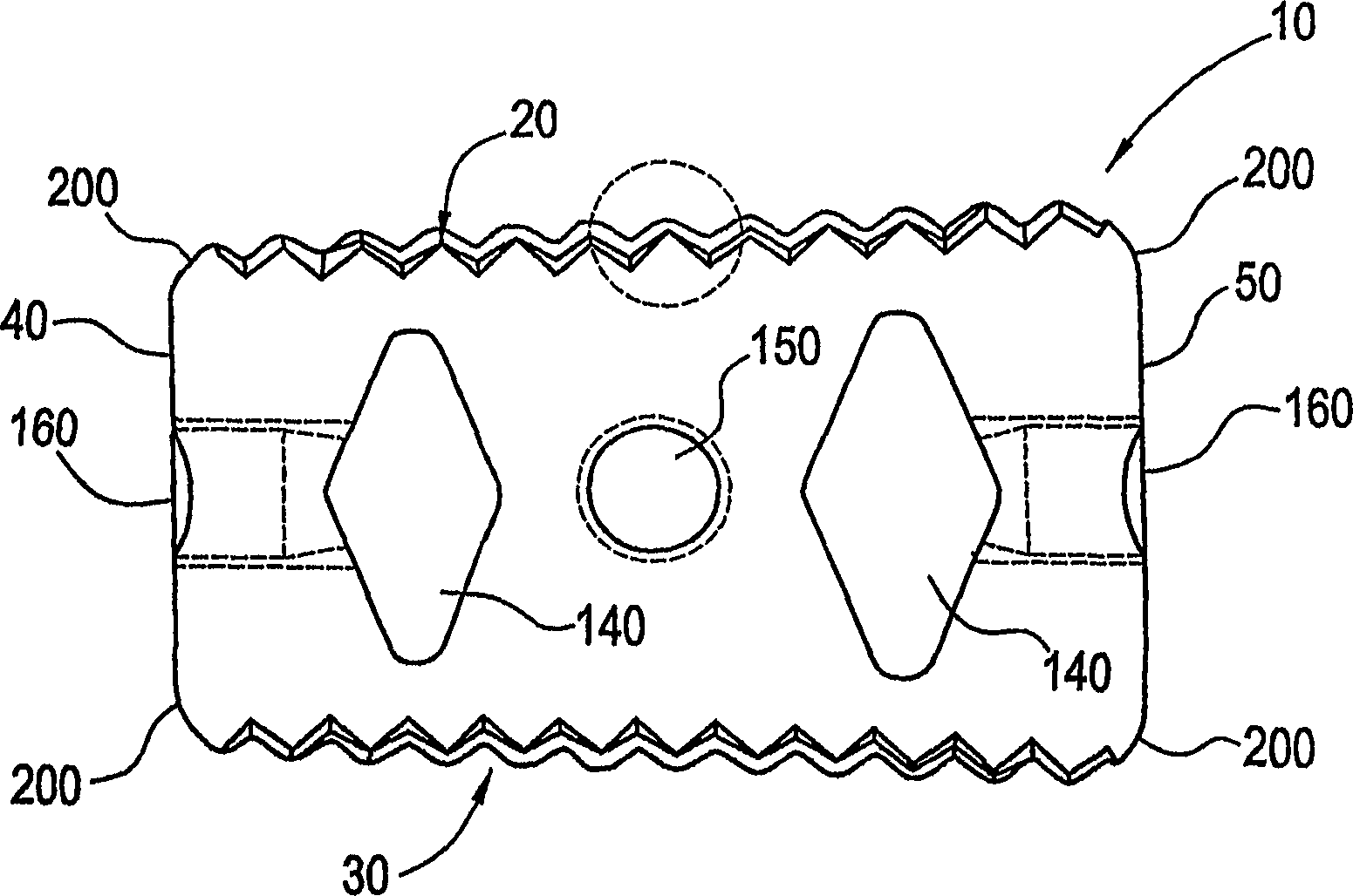 Spinal fusion implant