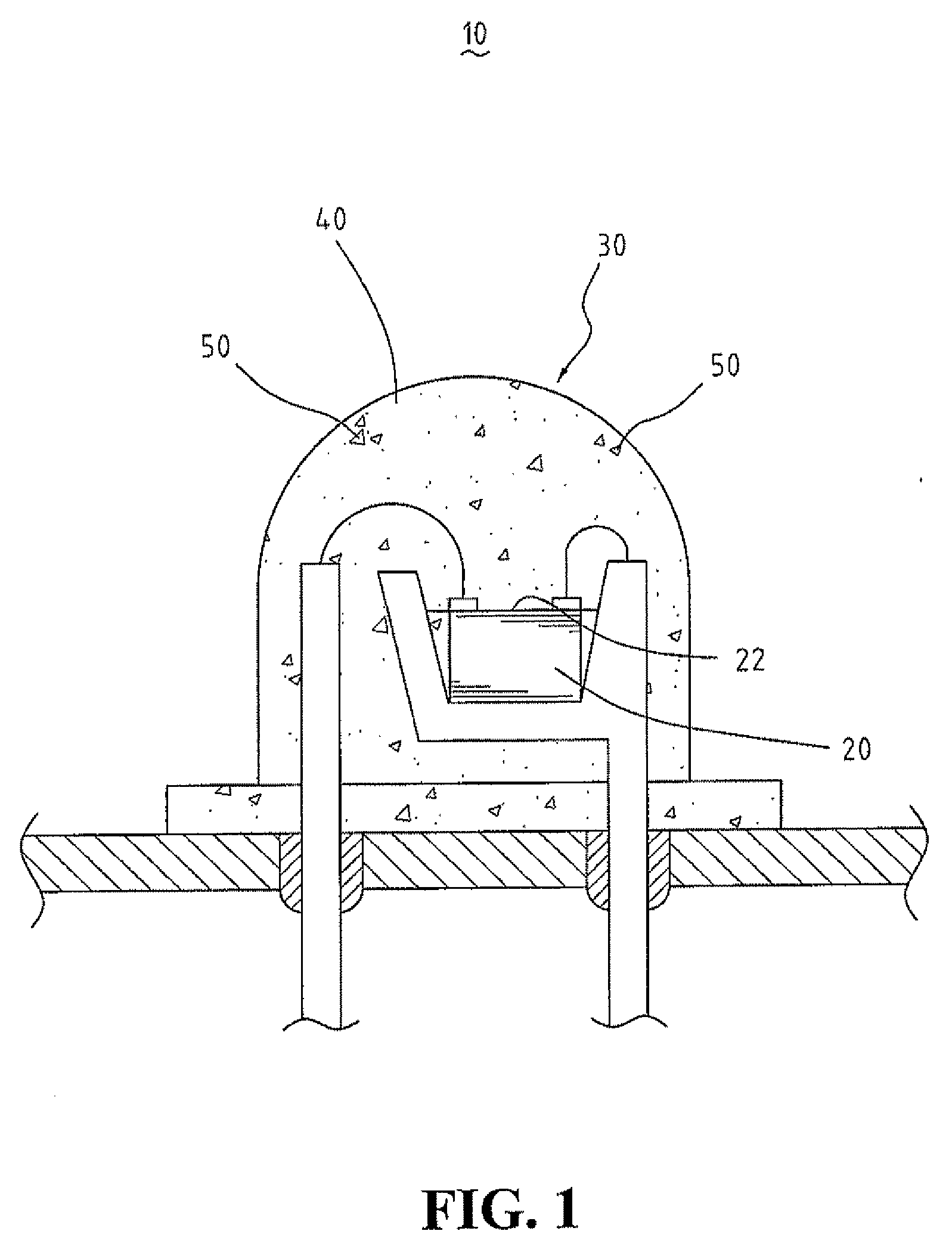 Enhanced Brightness Light Emitting Device