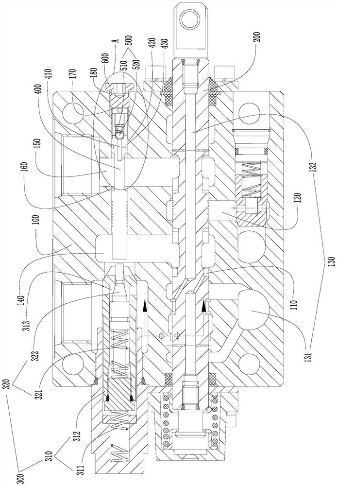 Working valve plate and multi-way valve