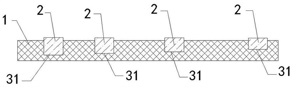 Protective plate for coal falling opening of circulating fluidized bed boiler and preparation device and method of protective plate