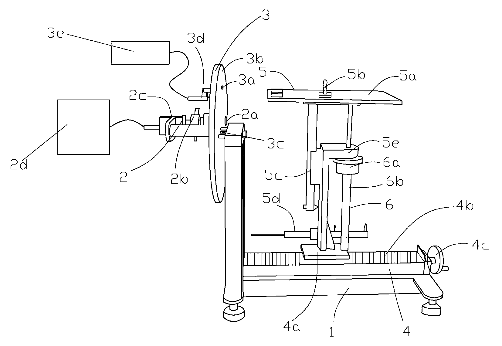 Method and device for testing radiation of laser or light emitting diode (LED) in electric toy