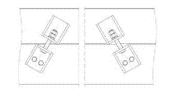 Water hose rolling module of long-distance water supply system