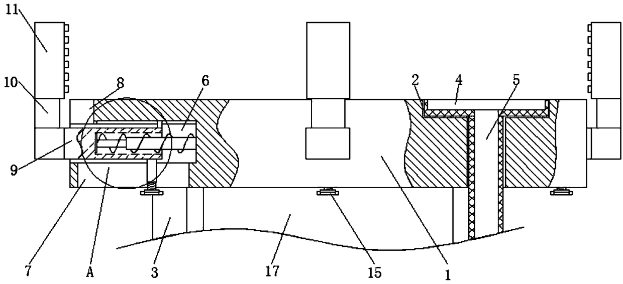 Heat dissipation structure for driving device of high precision computer numerical control (CNC) machine tool