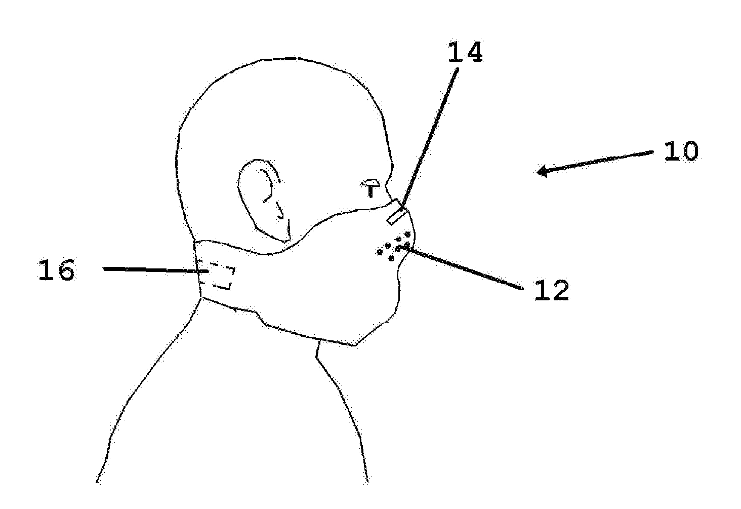 Adjustable facial conforming face mask