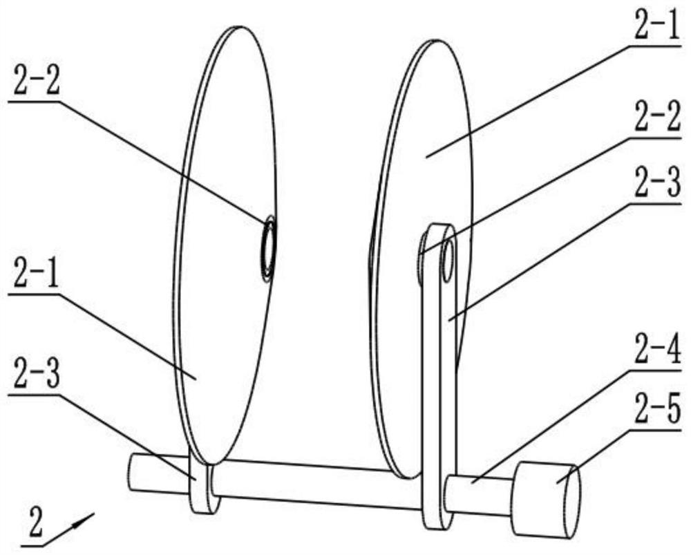 A round steel polishing processing device