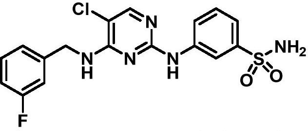 Aminopyrimidine derivative as well as preparation method and application thereof