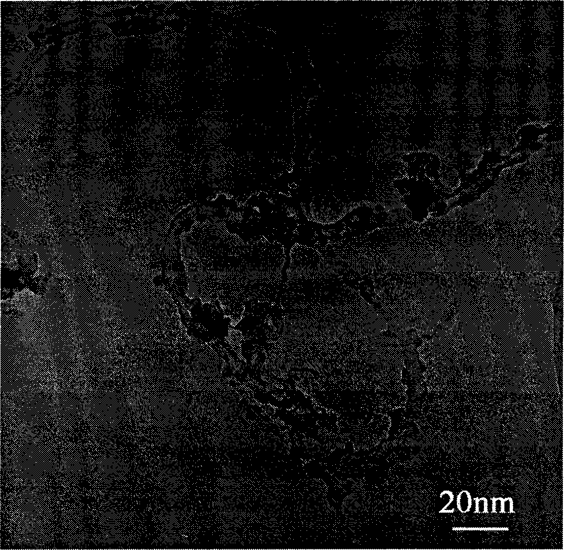 Method for preparing Bi2Te3 / carbon nano-tube composite material