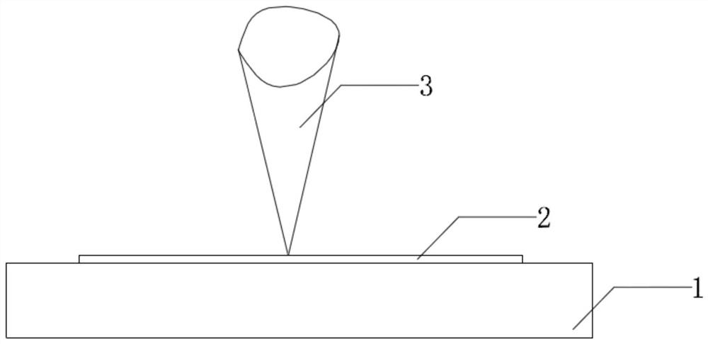 Low-frequency and low-power laser welding method for oxygen-free copper