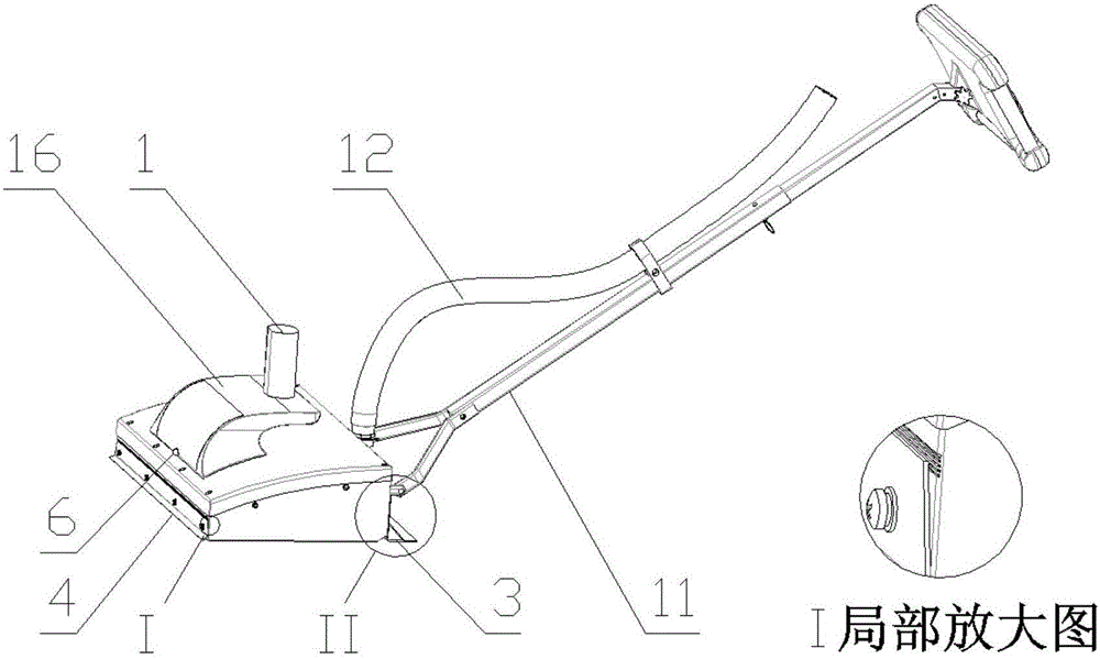 Intelligent ground leveling machine and leveling method thereof