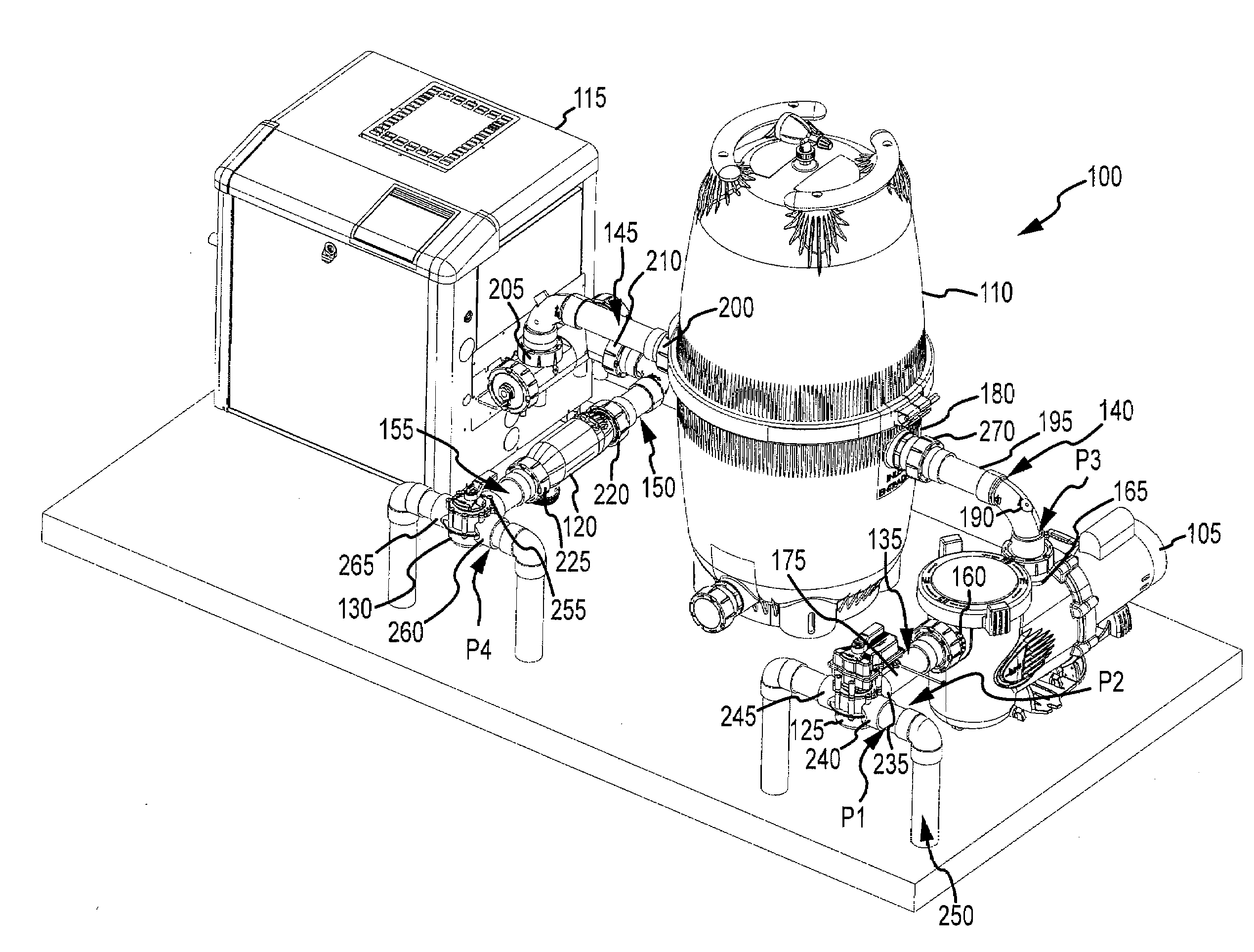 Methods and Apparatus for a Pool Treatment and Water System