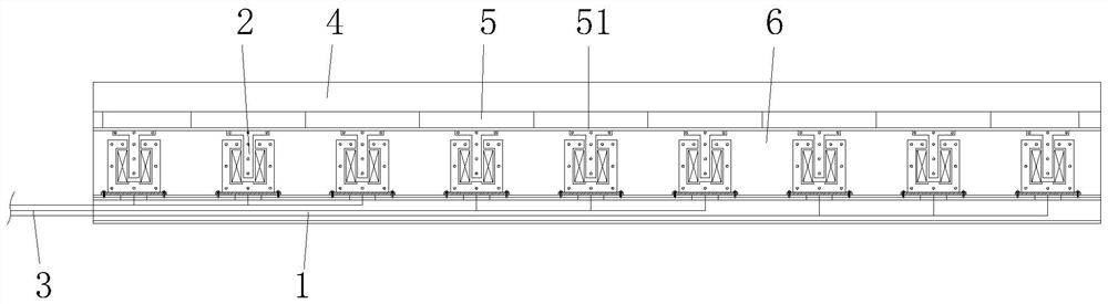 An electromagnetic holding type tin wiping device