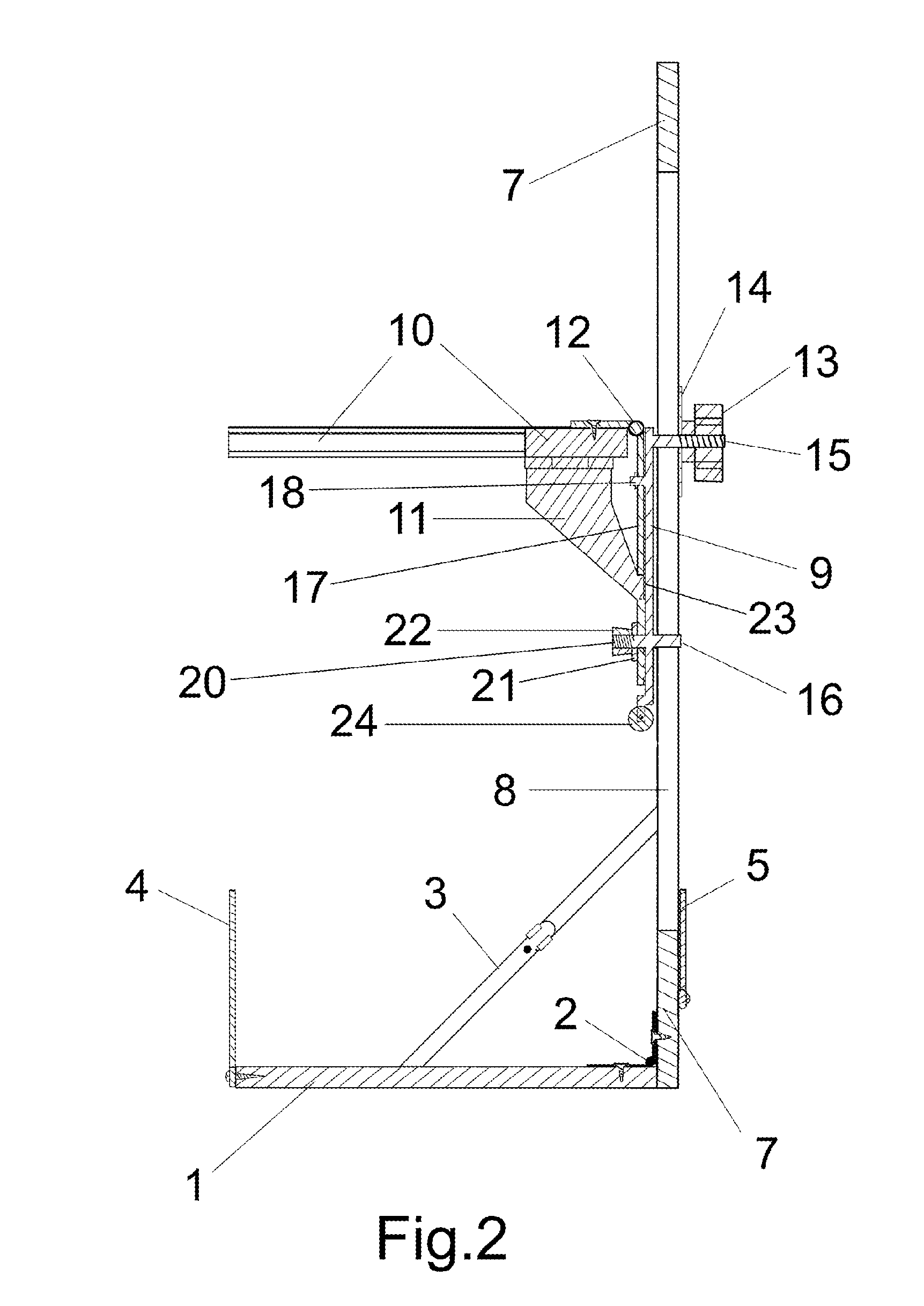 Collapsible Adjusting Funnel Stand