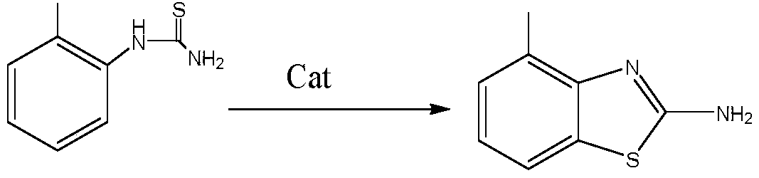 Method for synthesizing 4-methyl-2-benzothiazolehydrazine