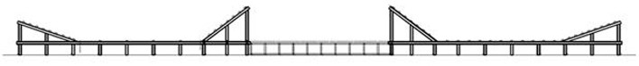 Overall assembling method for ultra-wide framing steel box girder