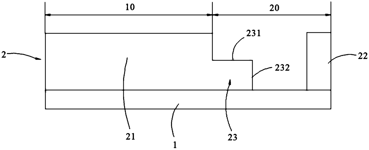 Liquid crystal display and substrate structure thereof