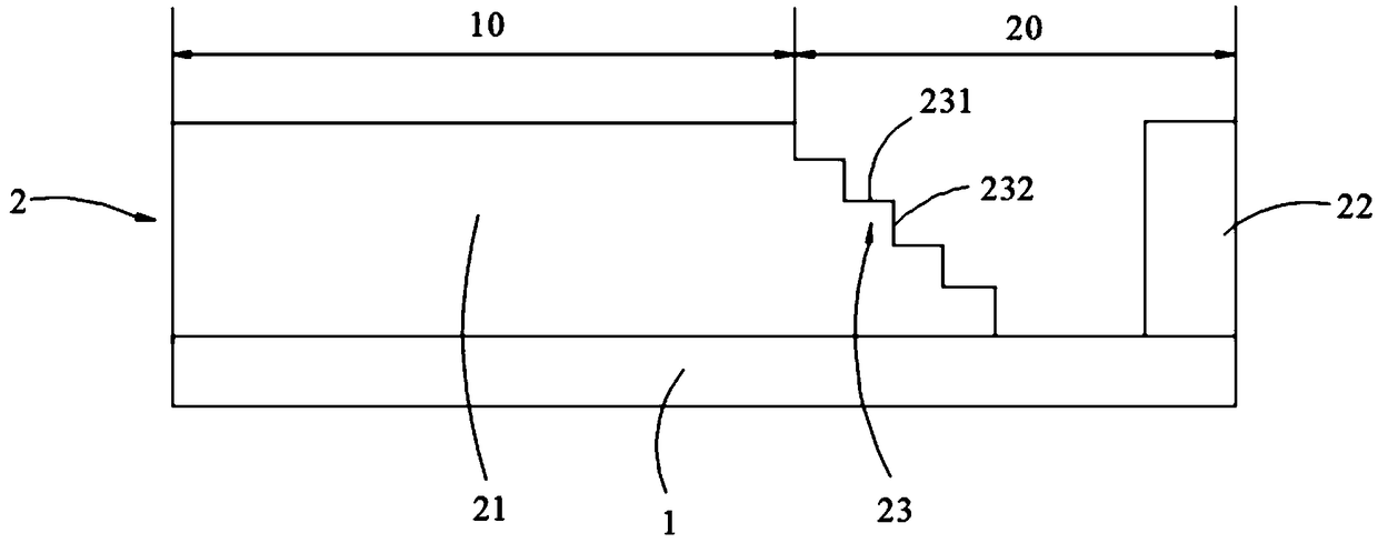 Liquid crystal display and substrate structure thereof