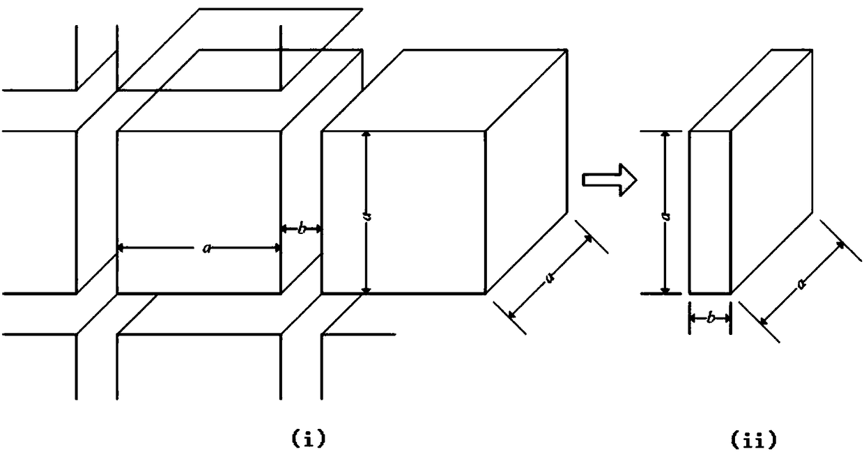 Method for calculating gas mass transmission parameters under shale microcrack crack width variation