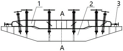 Quick assembling and welding fixture used for side beams of engineering car framework