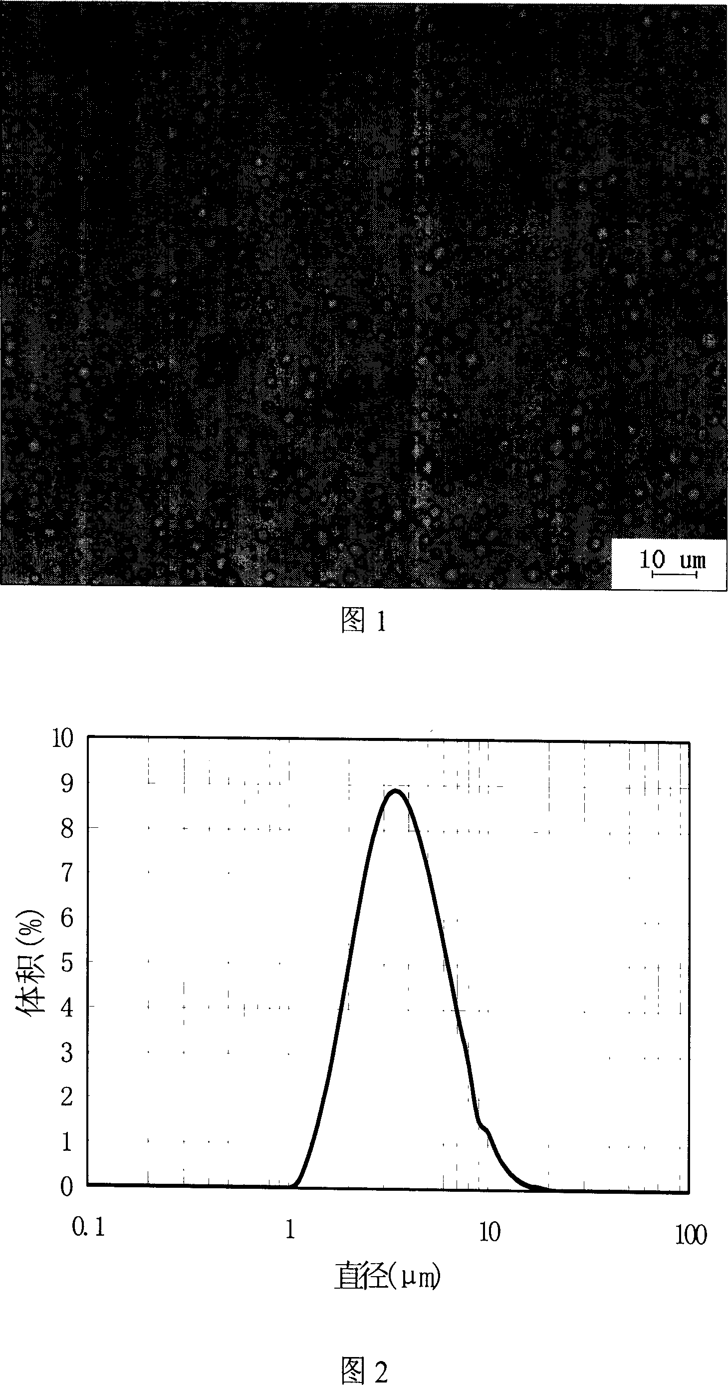 Sustained release system of clozapine solid liposome microparticle