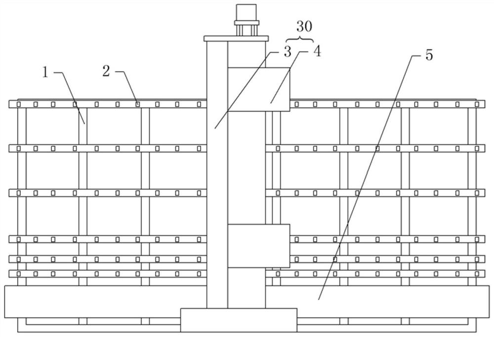 Vertical glass drilling machine