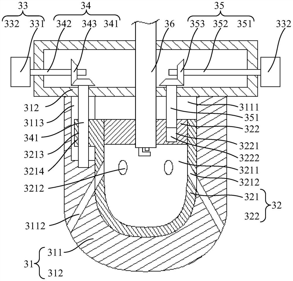 Pre-combustion chamber structure and engine