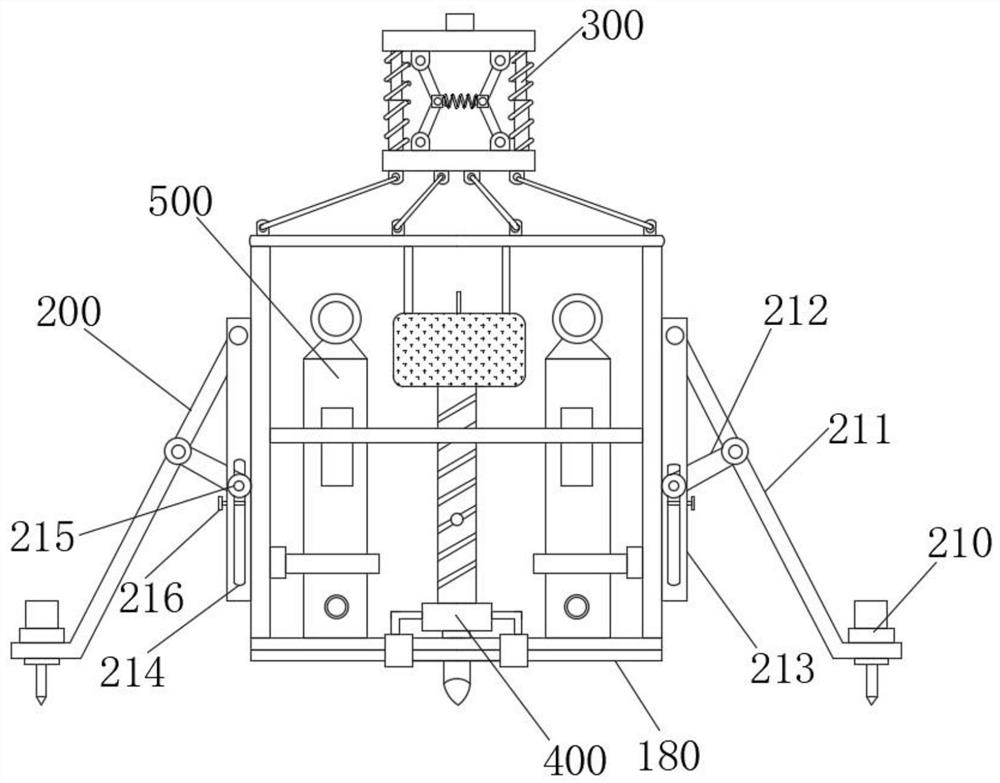 Gravity vibration composite deep sea sampler with anti-disturbance structure