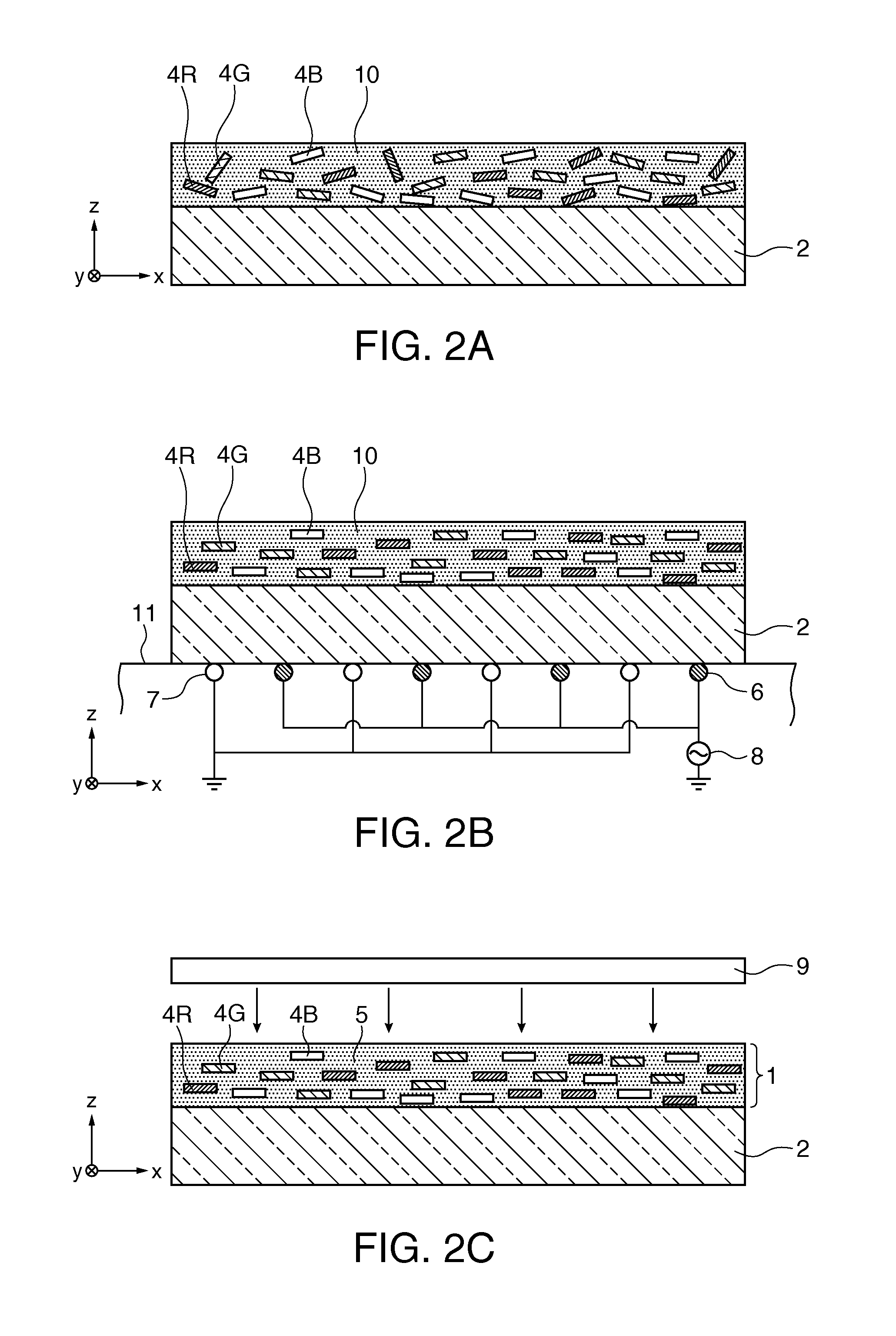 Polarizing element, liquid crystal device, and electronic apparatus