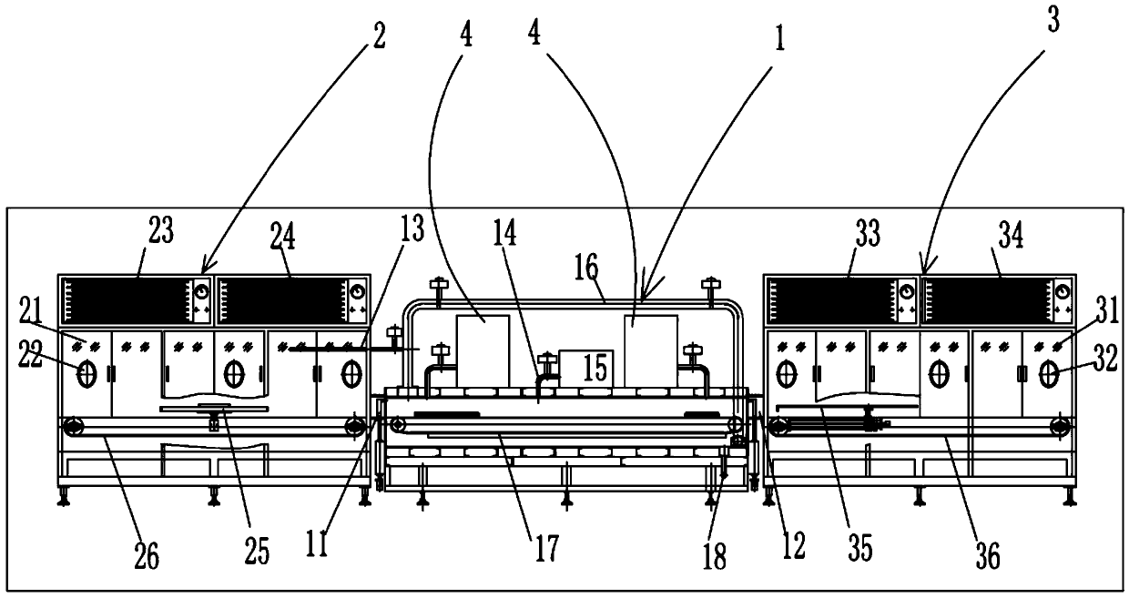 Tunnel-type hydrogen peroxide sterilization method and tunnel-type hydrogen peroxide sterilization device