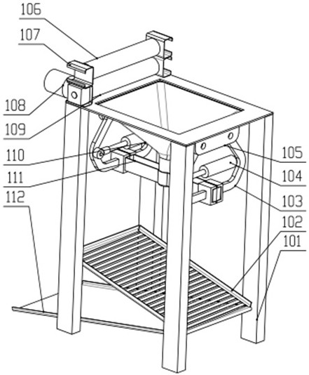 Pig intestine cutting and cleaning equipment