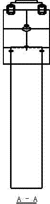 Fixture and method for opening oblique holes in steel pipes