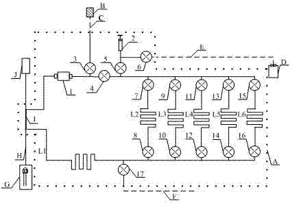 Microfluidic-circulation analysis-based high-precision in-situ seawater pH analysis system and method