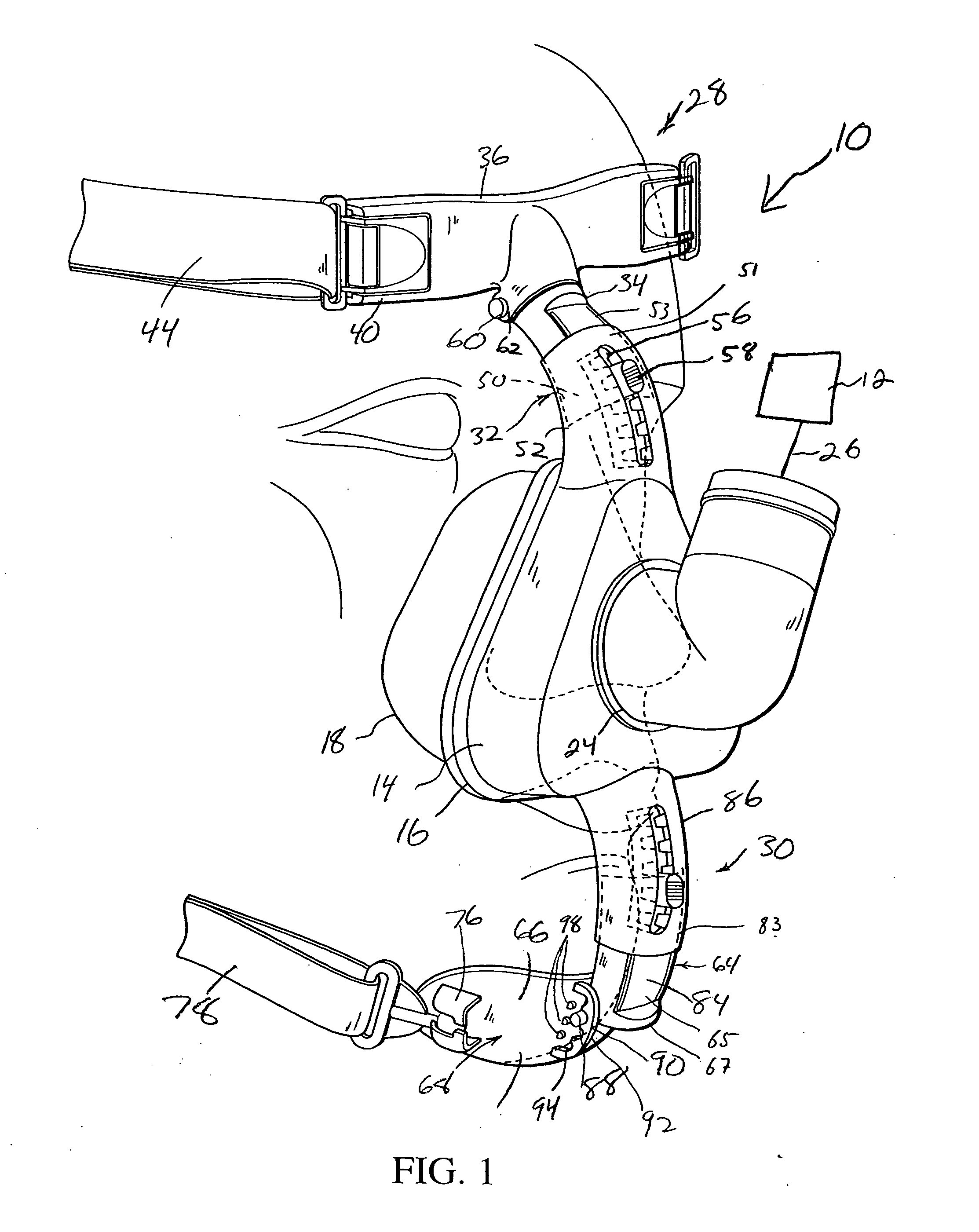 Patient interface with forehead and chin support