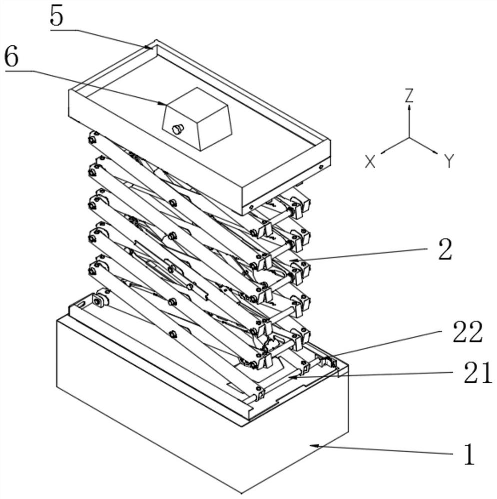 Shear fork arm performance test system