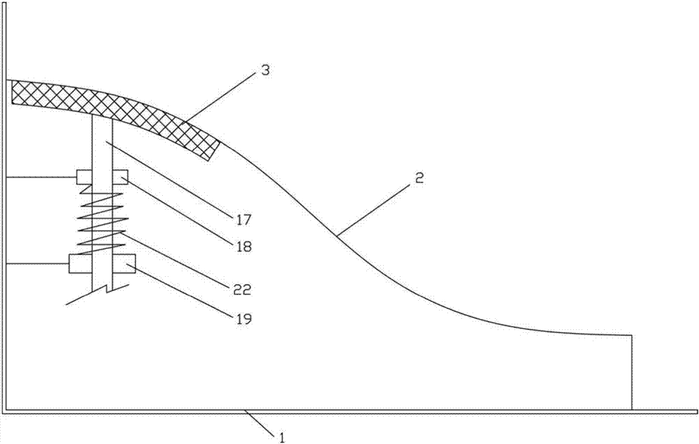 A wave making machine for playground construction facilities