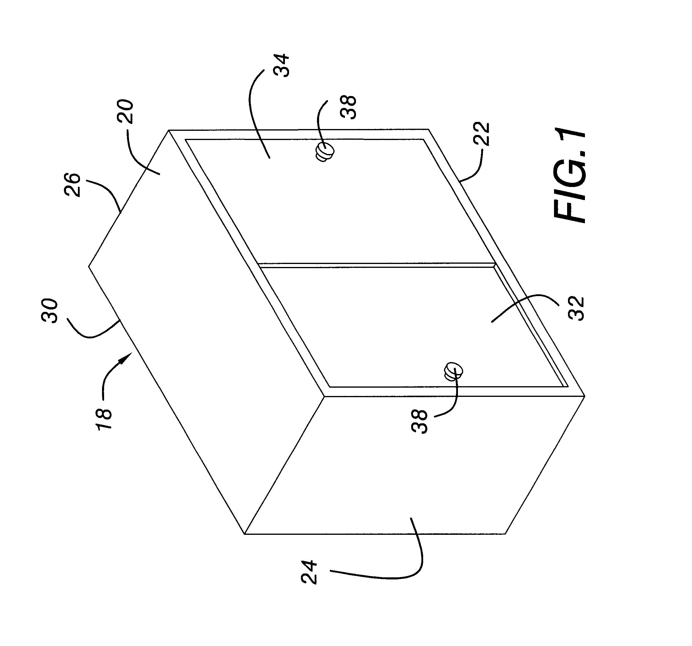 Controlled temperature cabinet system and method