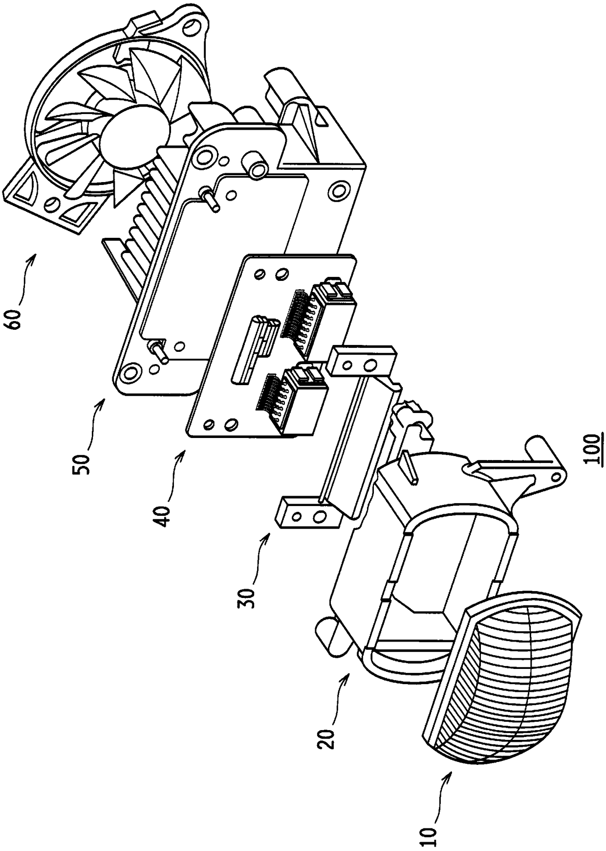 Light source module and lighting fixture for vehicles