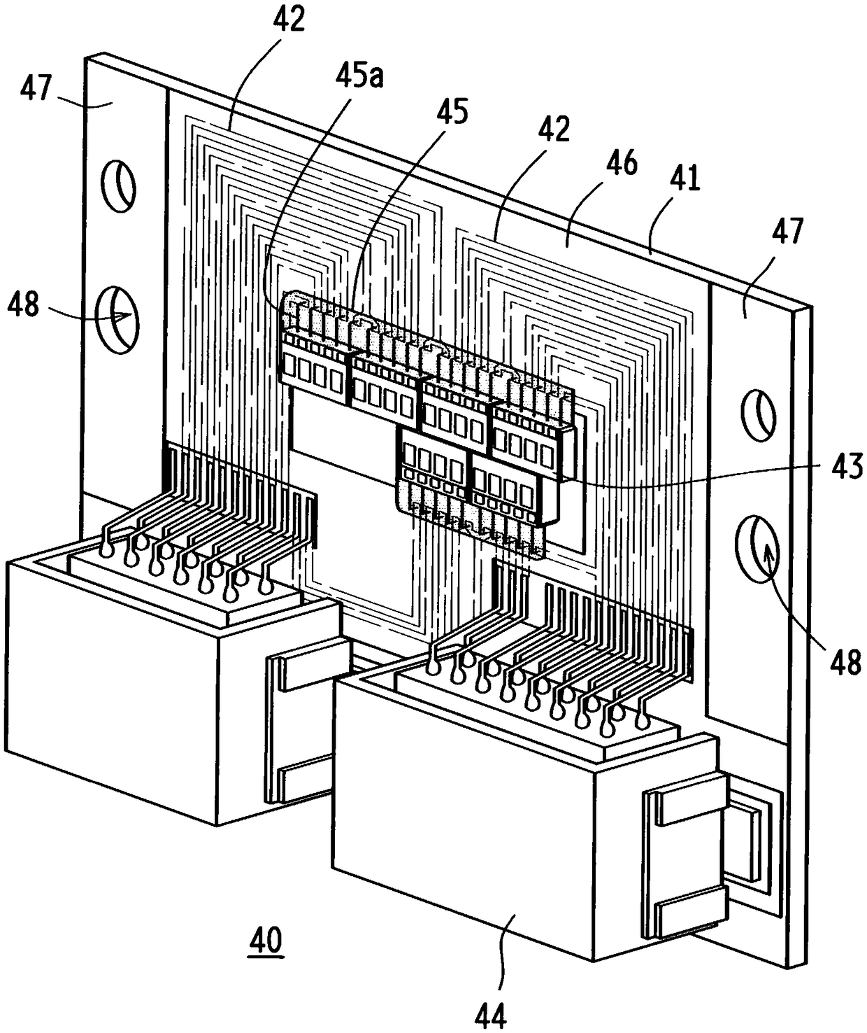 Light source module and lighting fixture for vehicles