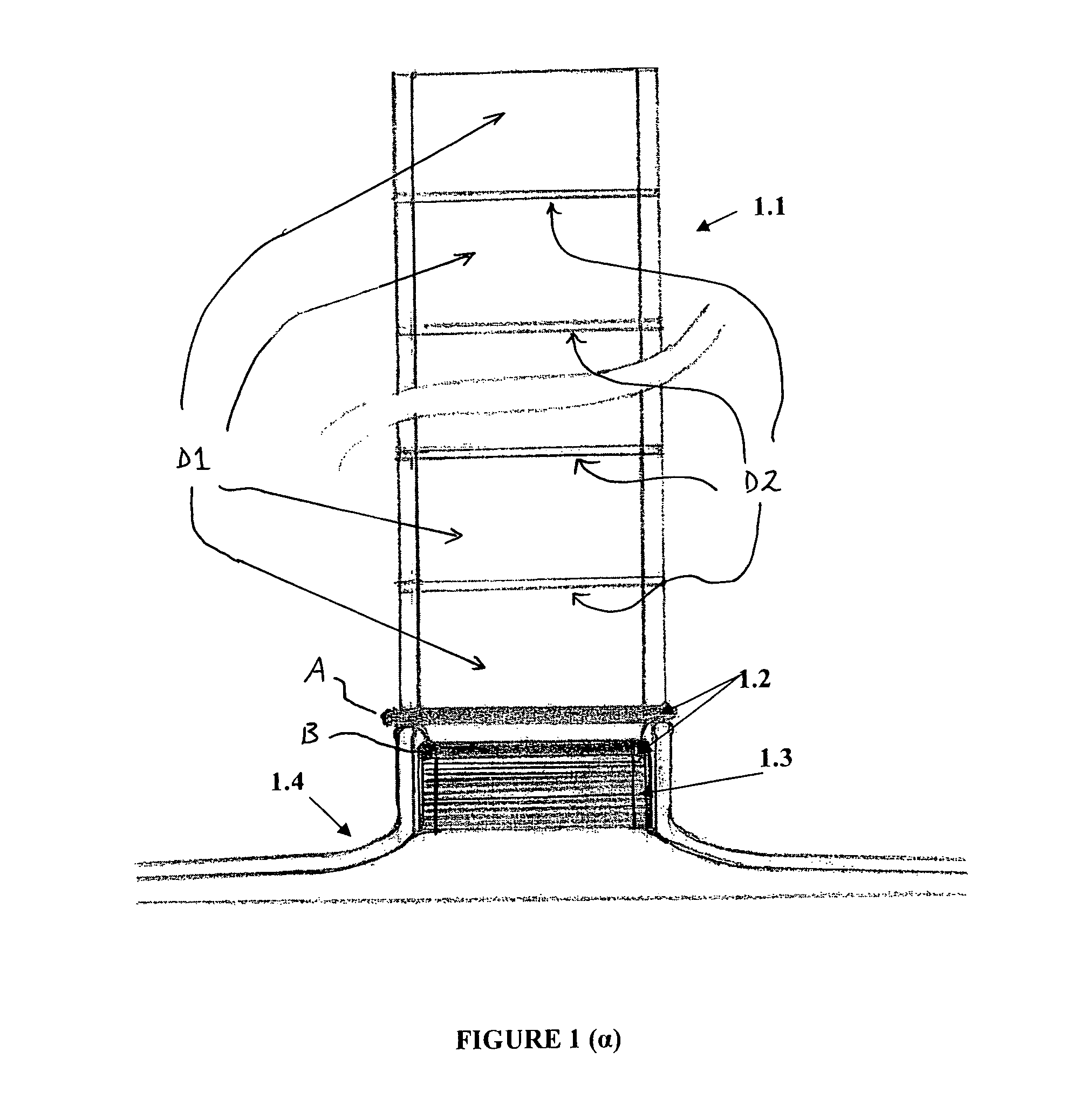 Floating solar chimney