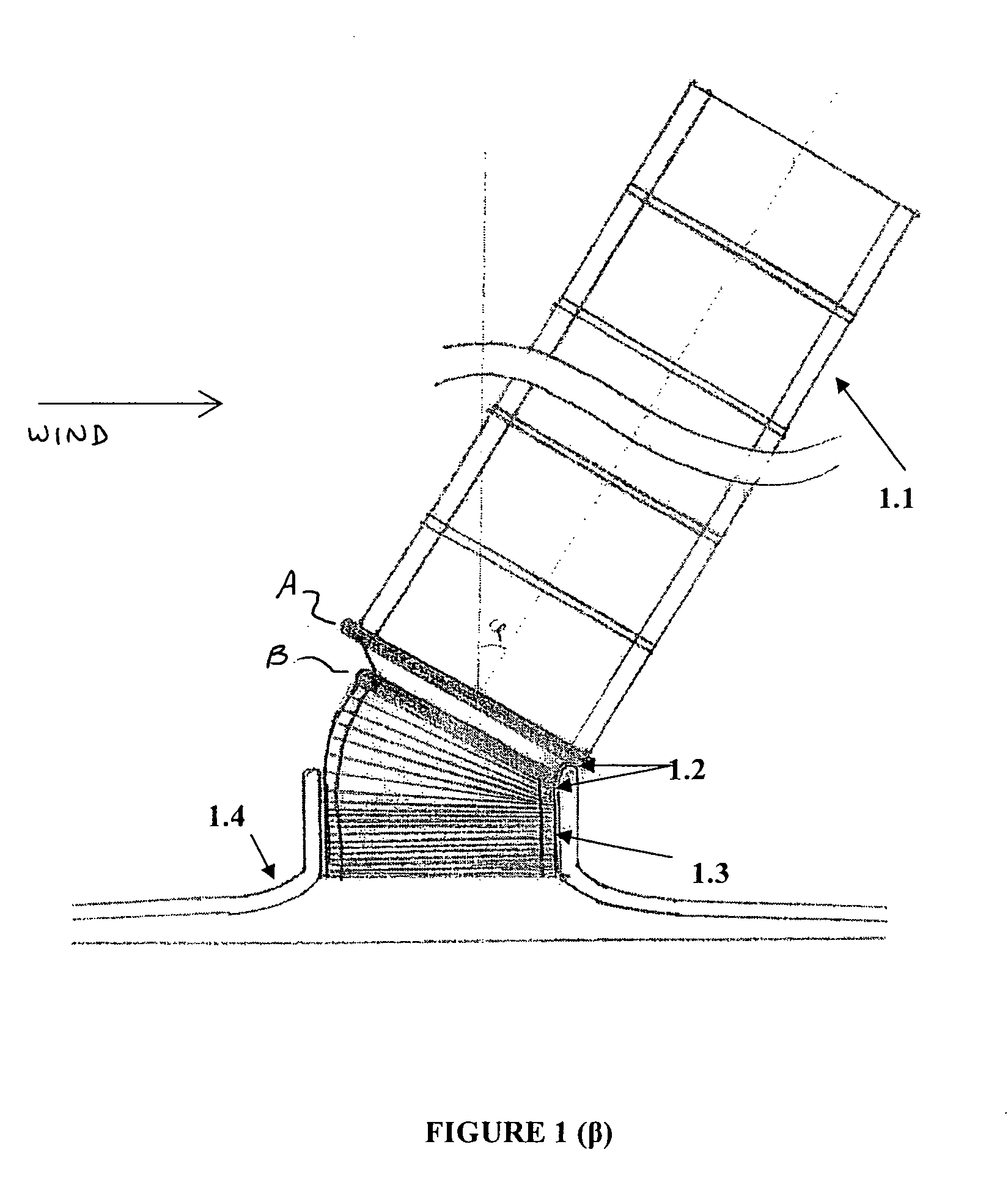 Floating solar chimney