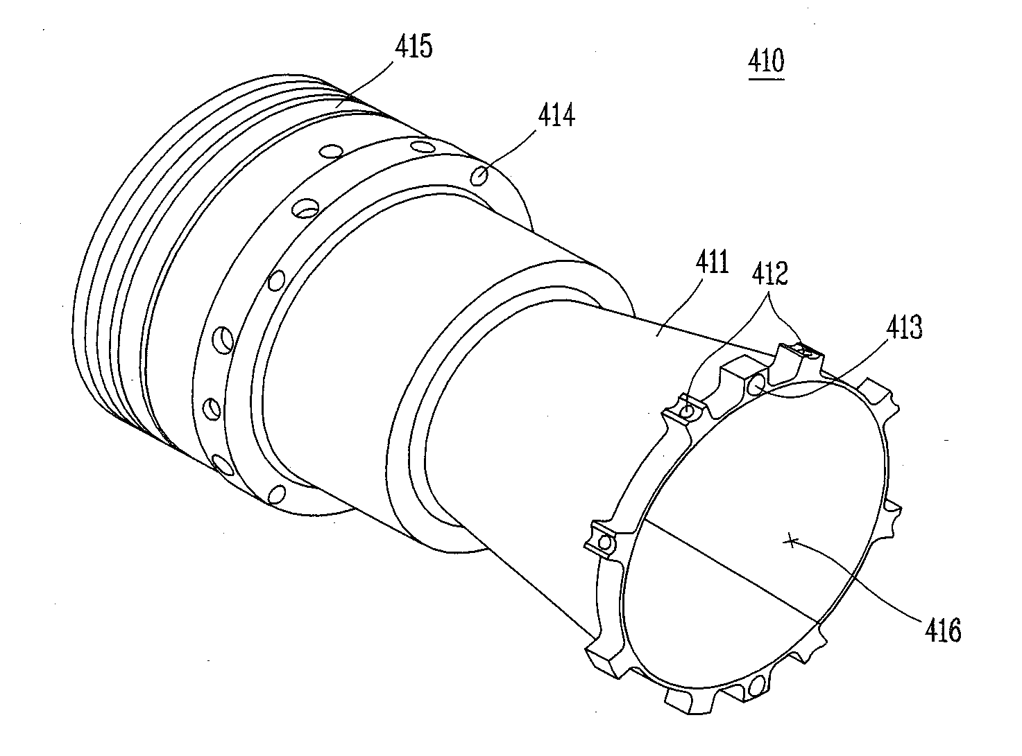 Flying object having one body wings