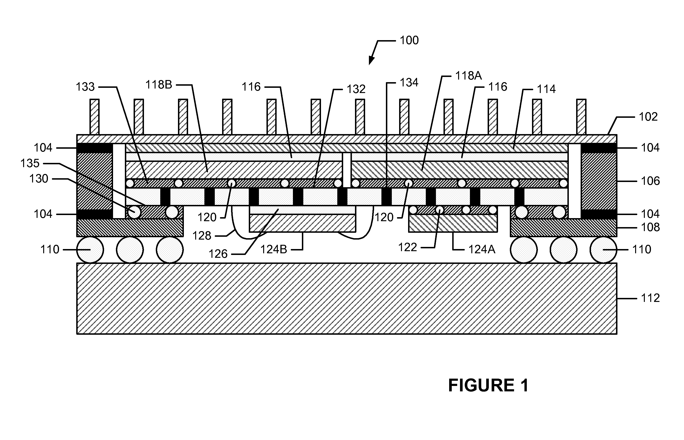 Apparatus having thermal-enhanced and cost-effective 3D IC integration structure with through silicon via interposers