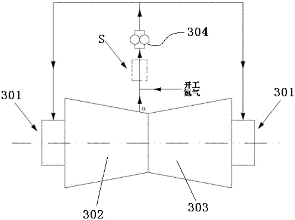 Air supply purification device and air supply purification method