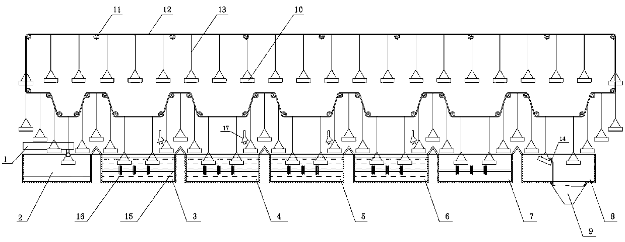 High-strength coated quartz sand, and preparation technology and preparation device thereof