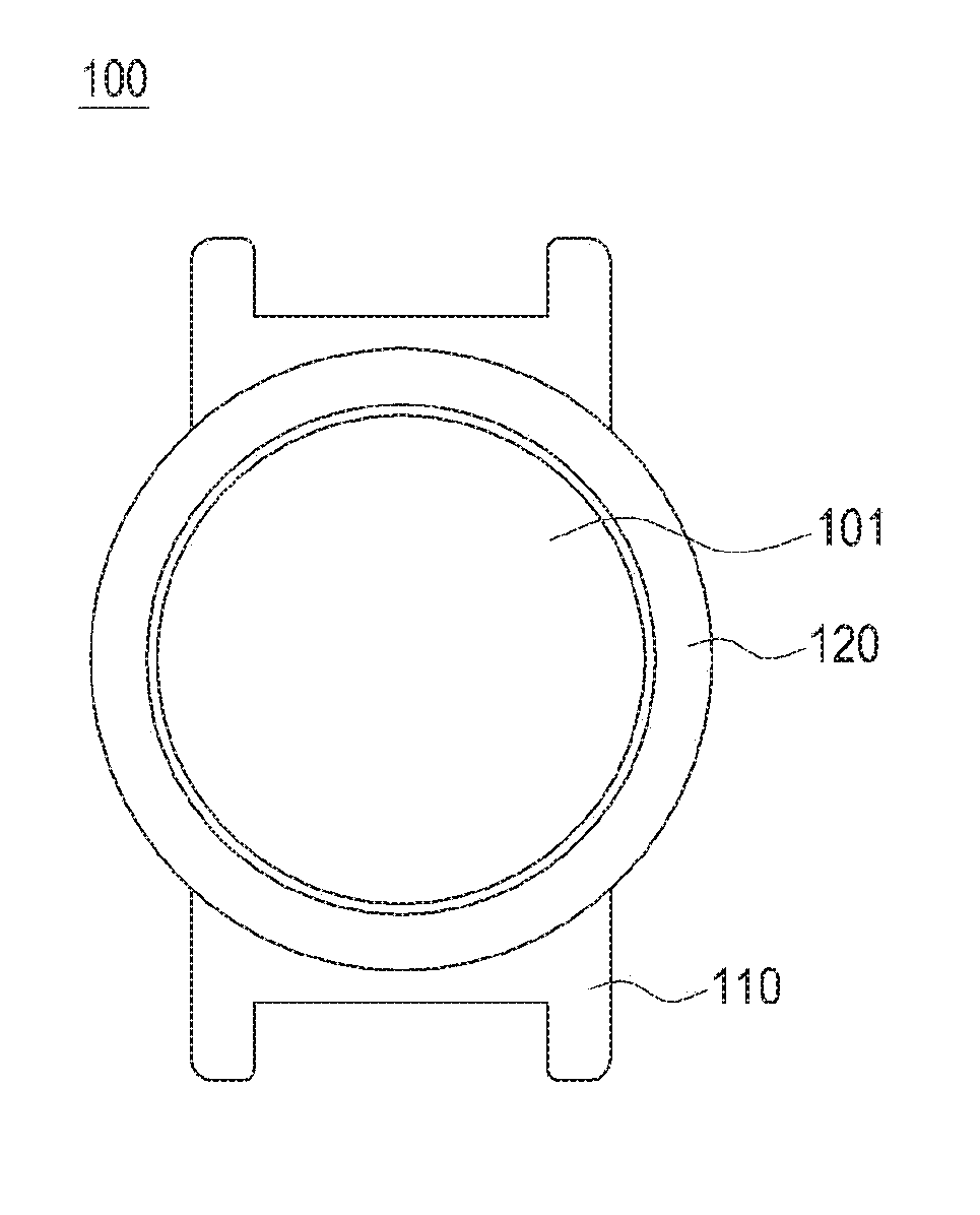 Electronic device with rotatable structure