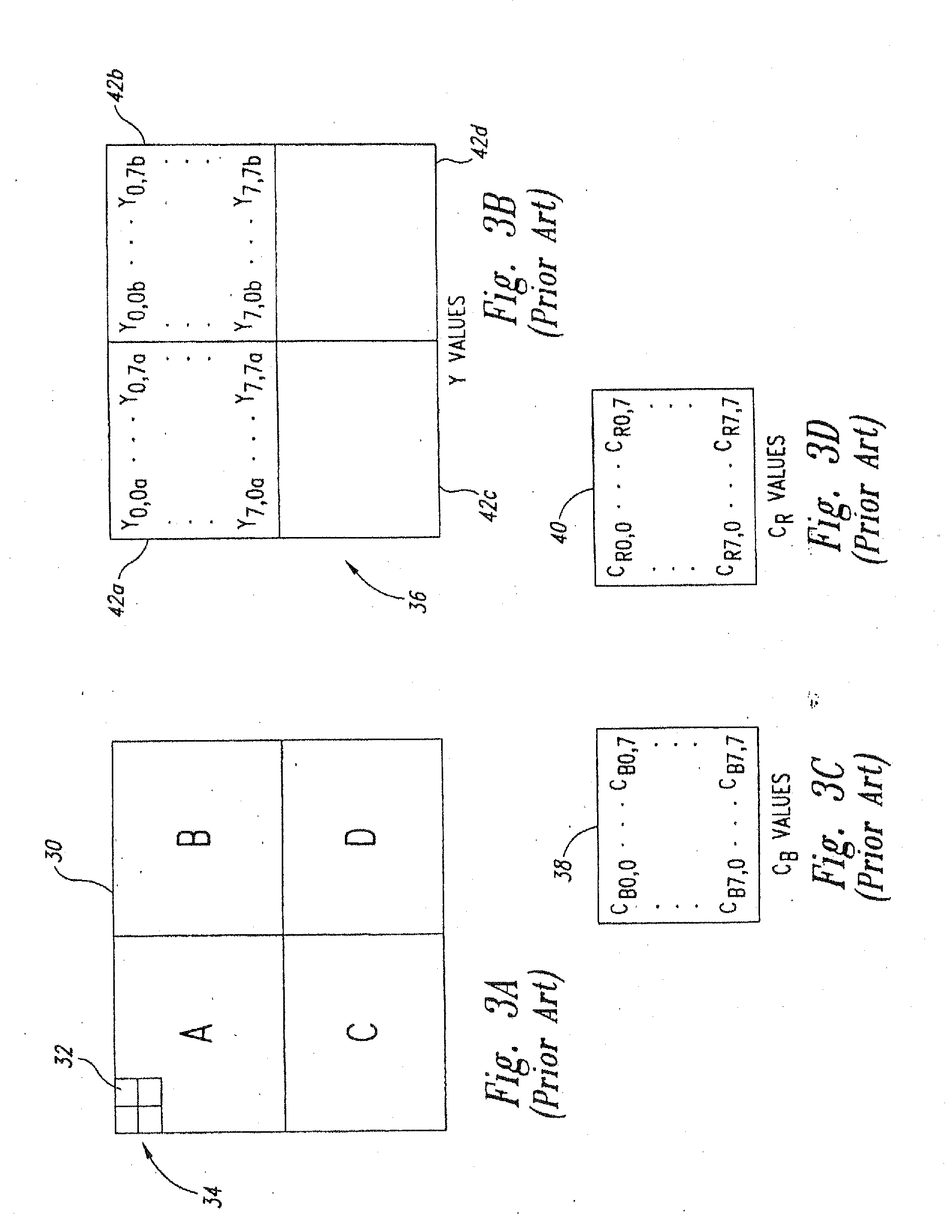 Circuit and method for modifying a region of an encoded image