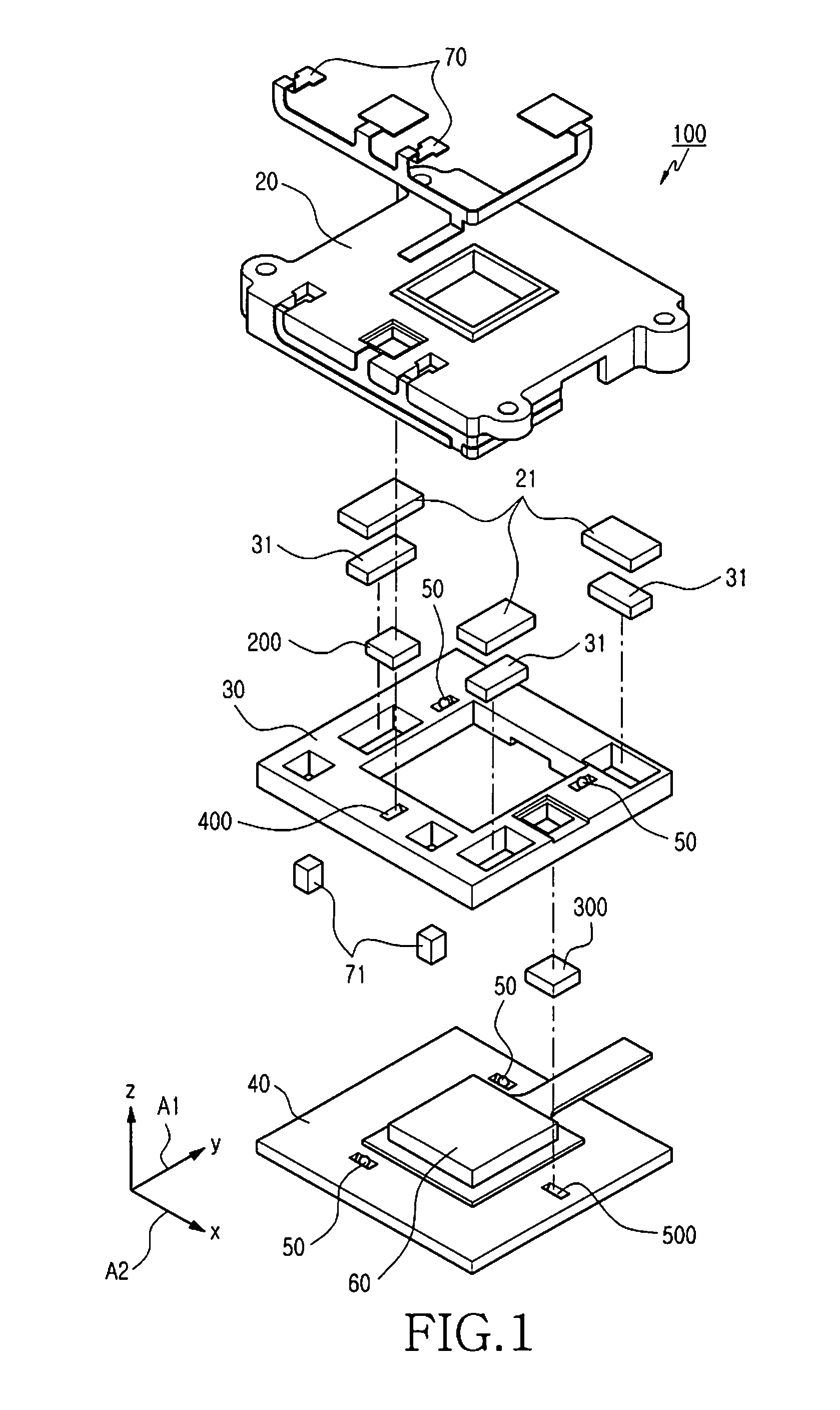 Optical image stabilizer for camera module assembly