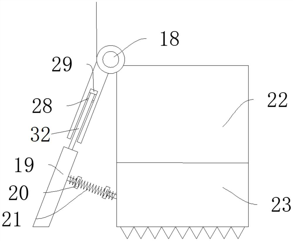 Automatic alarm door stopper